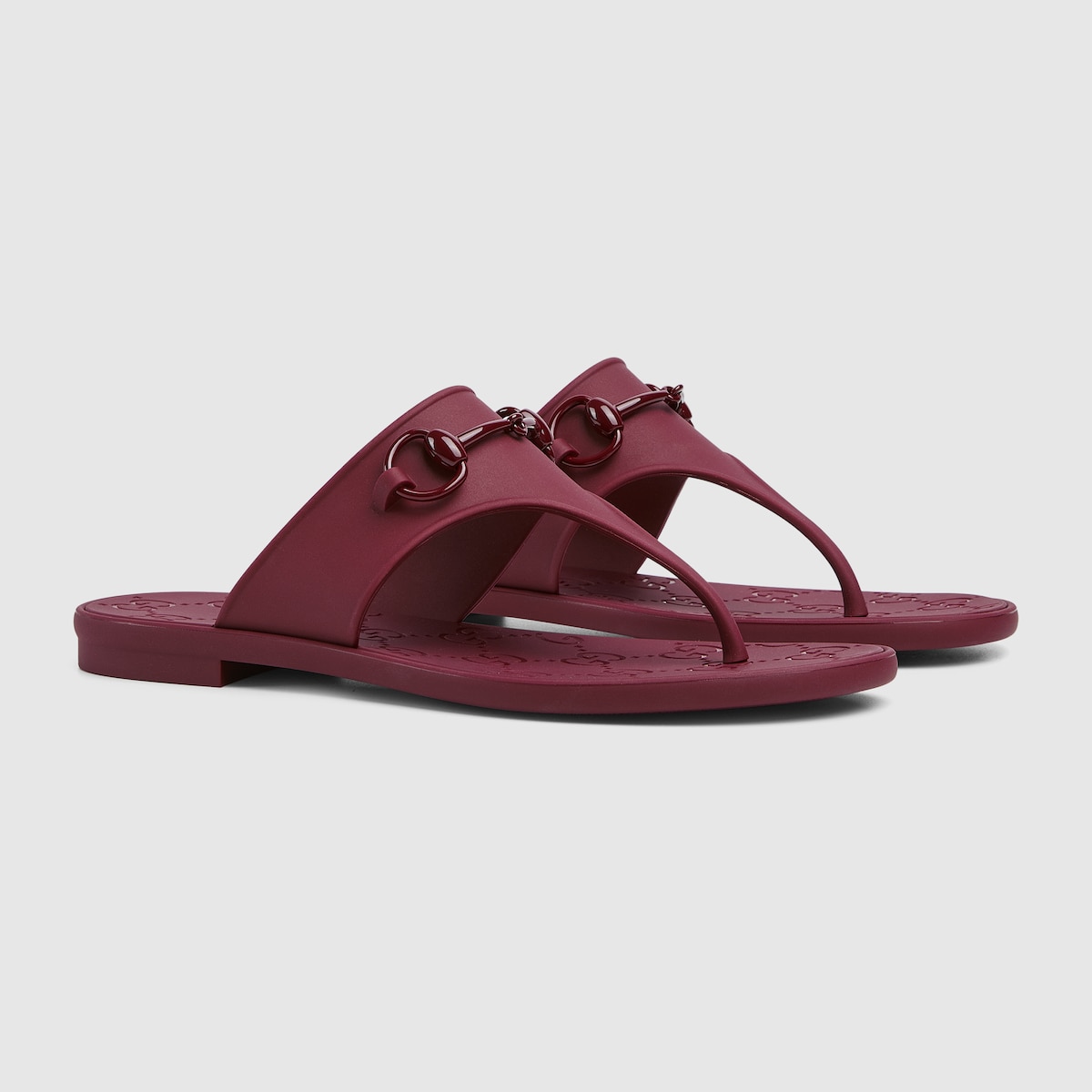 Gucci Women’s thong sandal with Horsebit - Image 5